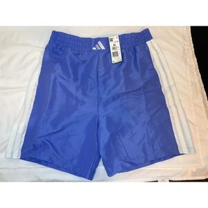 Adidas 3 Stripe Shorts-XL Blue Fusion.